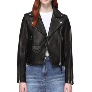 Mackage Baya Studded Leather Jacket